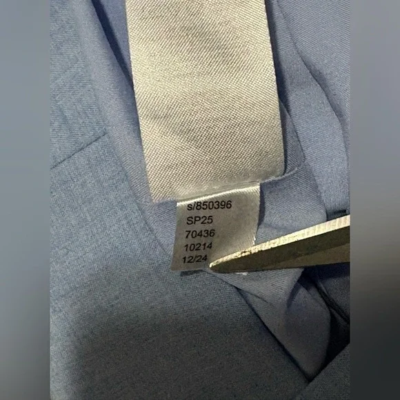 Ann Taylor Blue Single Button Longline Blazer NWOT - Picture 12 of 12